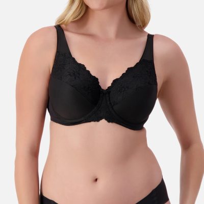 Triumph Embroidered Minimiser - Black