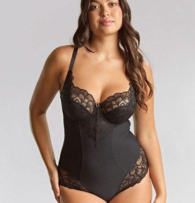 Panache Allure Full Cup Bodysuit - Black
