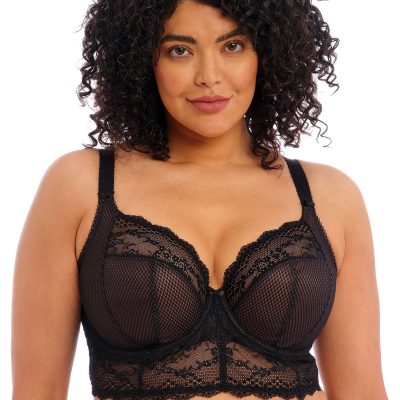 Elomi Charley Black Uw Bralette - Black