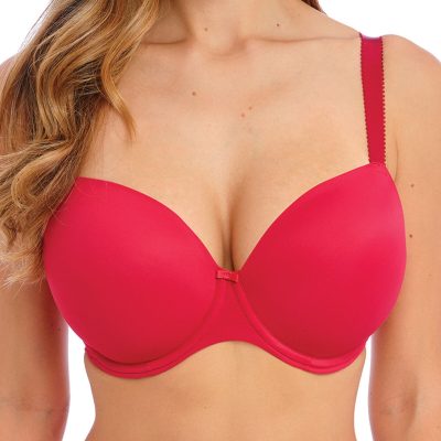 Fantasie Smoothease Moulded T-shirt Bra -Red