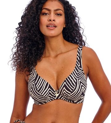 Freya Fiji Falls UW Bralette Swim Bikini - Black
