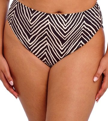 Elomi Fiji Falls Mid Rise Swim Brief - Black