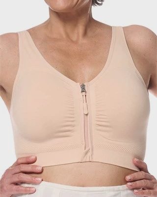 Amoena Emilia Zip Seamless Comfort - Blush