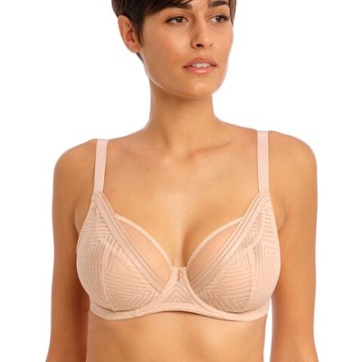 Freya Tailored UW High Apex Plunge - Natural Beige