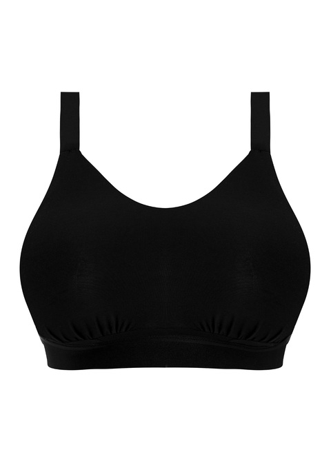 Elomi Downtime Non Wired Bralette - Black - Innerware