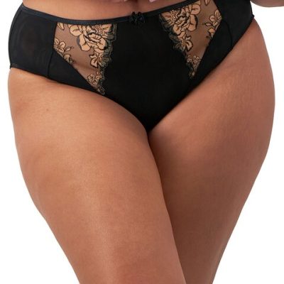 Elomi Teagan Thong - Black / Almond