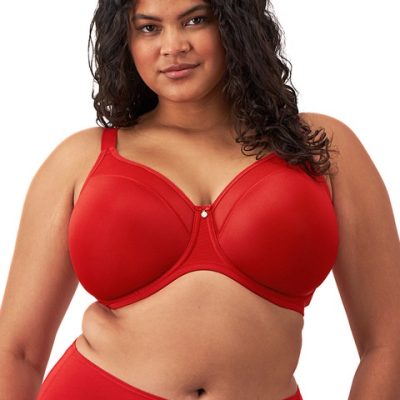 Smooth UW Non Padded Bra - Haute Red