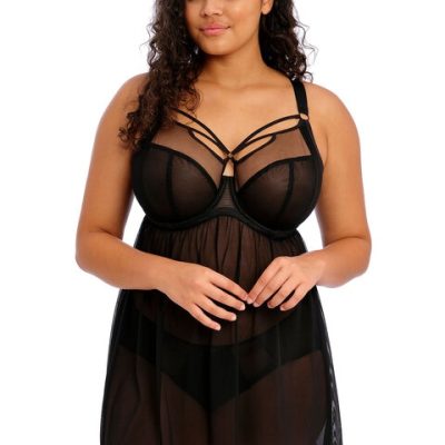 Elomi Sachi UW Babydoll -Black