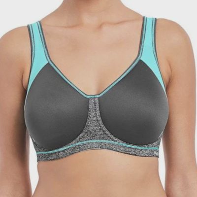 Freya Sonic Moulded Sports Bra - Carbon**