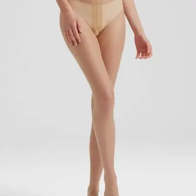 Ambra Ladder Resist Body Shaper Pantyhose - Natural