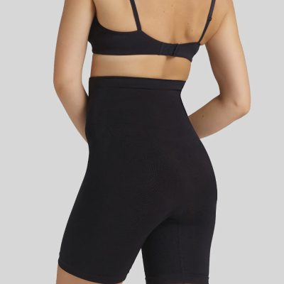 Ambra Killer Figure Bum Lifting Short - Black