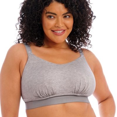 Elomi Downtime Non Wired Bralette -Grey Marl