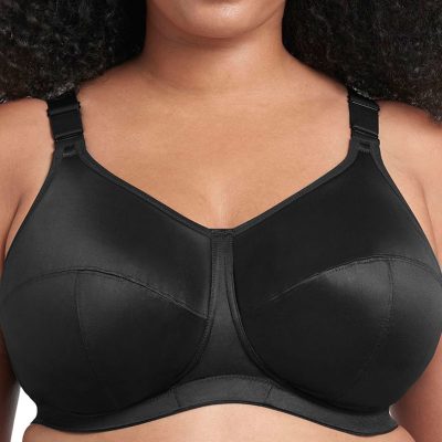 Goddess Celeste Non Wired Bra - Black