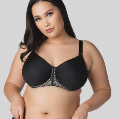 Hotmilk Obsession Contour Nursing Bra- Black