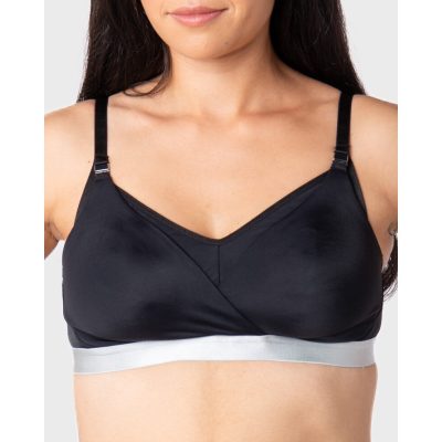HotMilk Freedom Pump/ Nursing Bra- Black