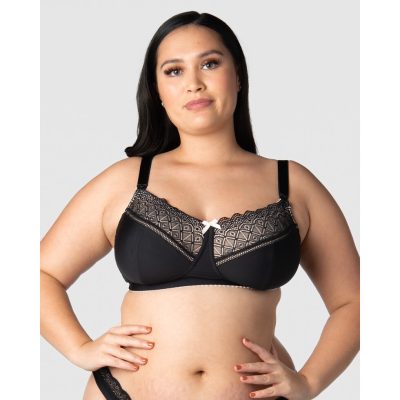 Hotmilk Show Off Nursing Bra -Jet Black