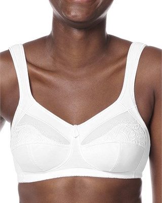 Amoena Isadora Non-Wired Bra - White