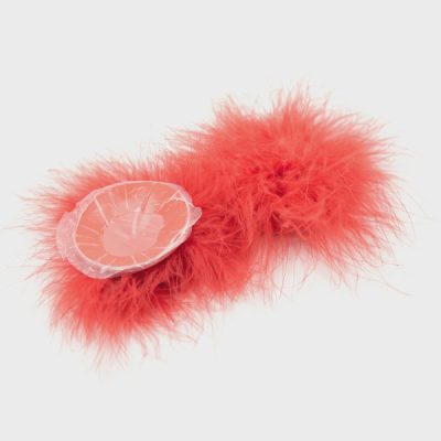 Fluffy Nipple cover - Red