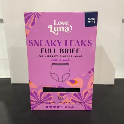 Love Luna ♥ Sneaky Leaks - Black