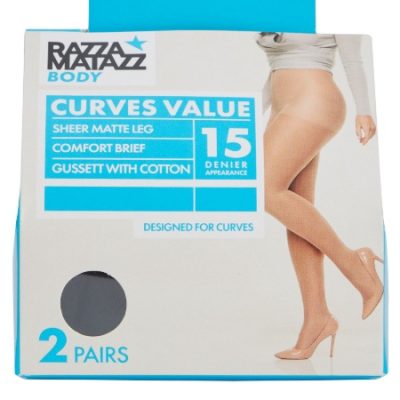 Razzamattaz Curve Sheer 2pk