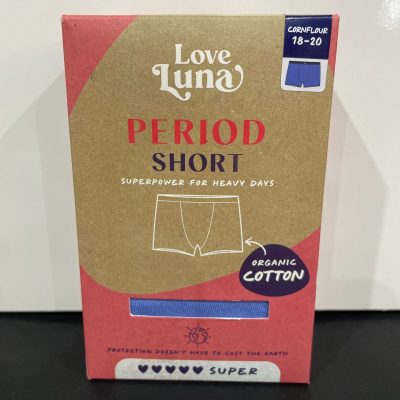 Love Luna ♥ SUPER Period Short - Cornflower
