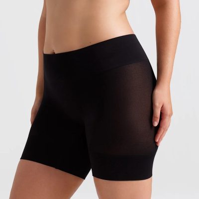 Ambra Bondi Bare Longline Padded Bra - Black