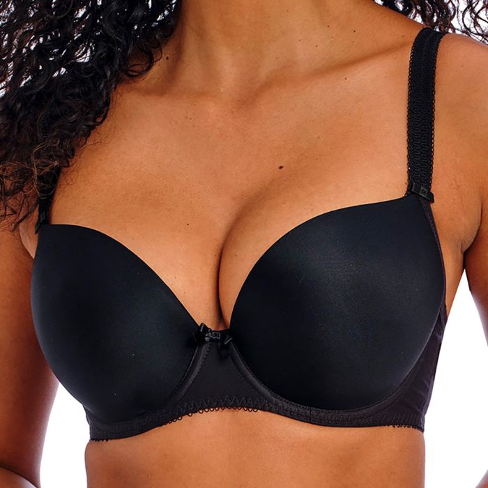 Freya Deco Moulded UW Plunge - Black**