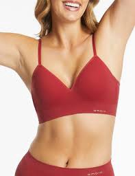 Ambra Bondi Bare Longline Padded - Scarlet