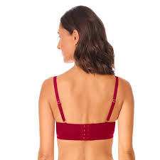 Amoena Kyra Non Wired Padded SB - Chilli/Sand** - Image 2