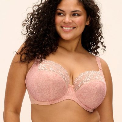 Elomi Lucie UW Plunge Bra - Pale Blush