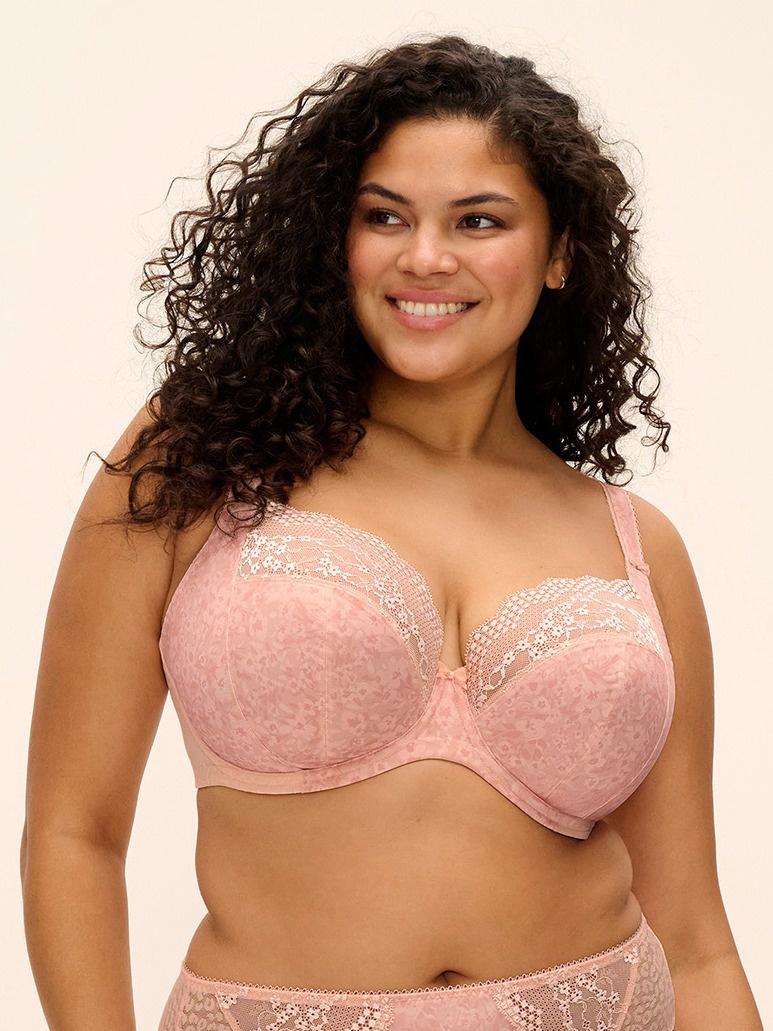 Elomi Lucie UW Plunge Bra - Pale Blush