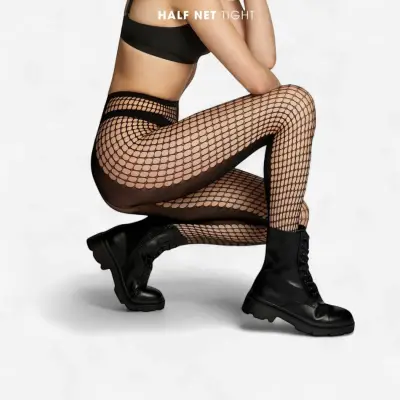 Ambra Half Net Tight - Black