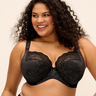 Elomi Lucie UW Plunge Bra - Black