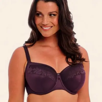 Fantasie Illusion Side Support Bra - Plum