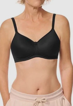 Amoena Mara Moulded Wire Free Bra - Black