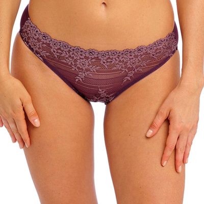 Wacoal Embrace Lace Bikini Brief -Plum