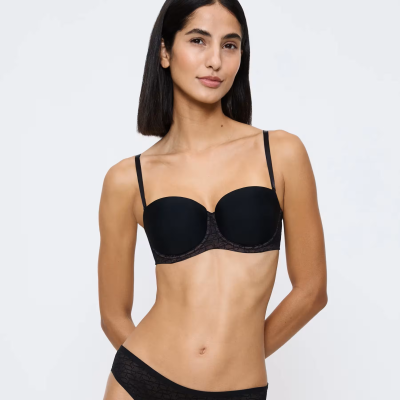 Triumph Signature Sheer Convertible Bra - Black