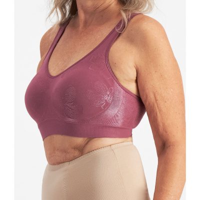 Playtex Comfort Revolution contour Floral Crop - Wild Mauve