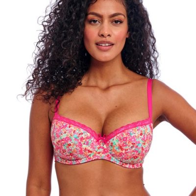Freya Flirt UW Padded Half Cup - Hot Pink