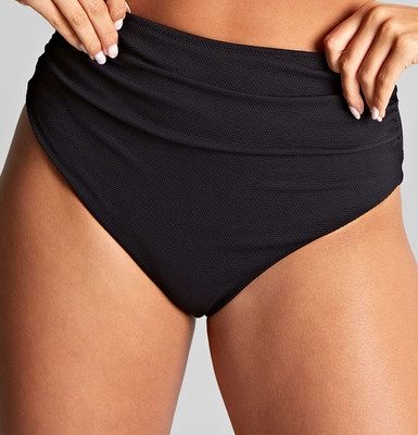 Panache Spirit High Waist Swim Brief - Black