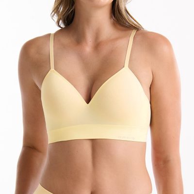 Ambra Bondi Bare Padded Longline -Meringue