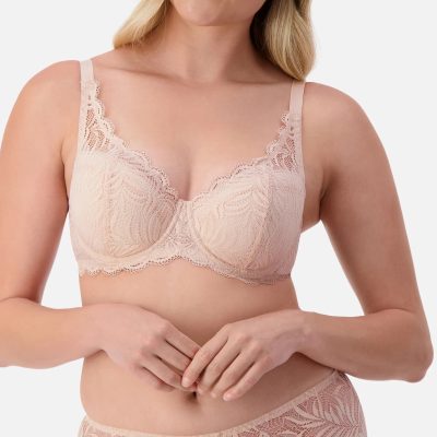 Triumph Essential Lace Balconette - Nude Pink