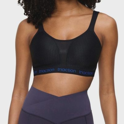 Triaction Energy Lite Padded Sports Bra - Black