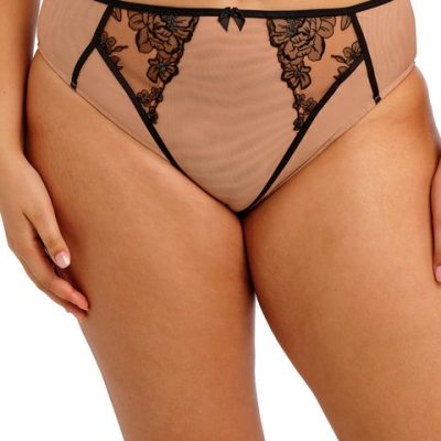 Elomi Teagan High Leg - Cafe Au Lait