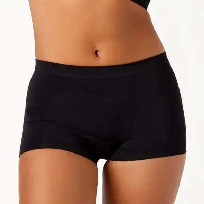 Ambra Bare Essentials Boyleg - Black