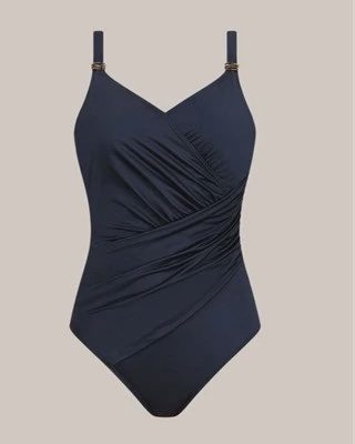 Amoena Lazio Half Bodice Swim - dark blue