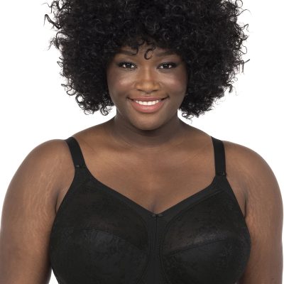 Goddess Verity Non Wired Bra -Black