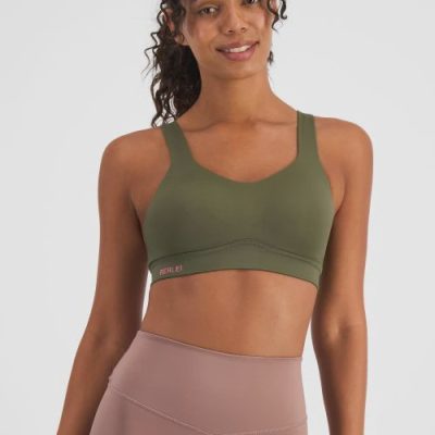Berlei Smooth Power Wirefree Sports Bra - Khaki