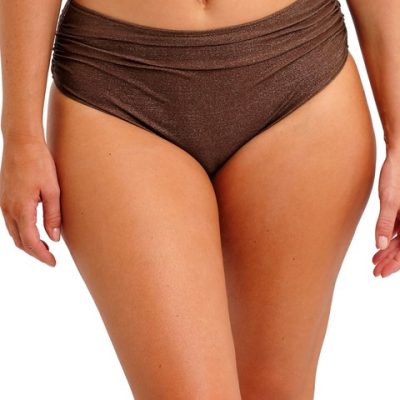 Fanatasie Sabana Sparkle Full Bikini Brief - Chestnut