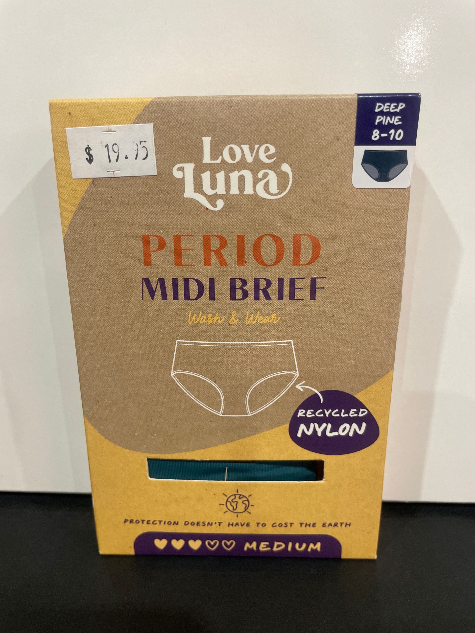 Love Luna ♥ MED Midi/Rec Nylon - Deep Pine - Innerware